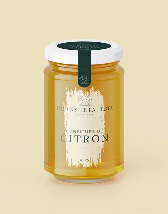 Confiture De Citron Bio - Jardins De La Testa - Disponible En Ligne